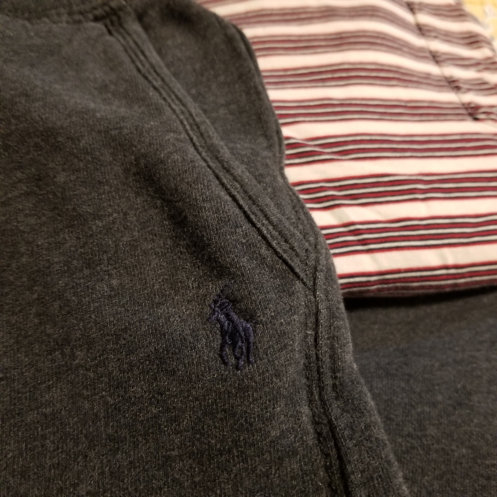 Polo Ralph Lauren Charcoal Sweatpants Sz Large